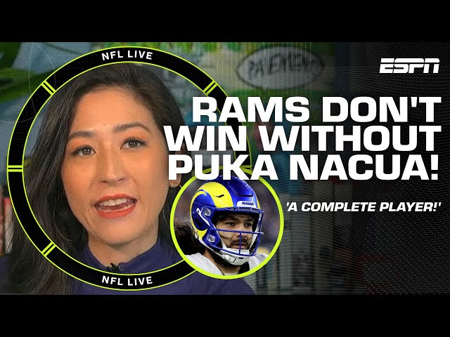 Puka Nacua is INTEGRAL to the Rams' winning formula 🔥 | NFL Live