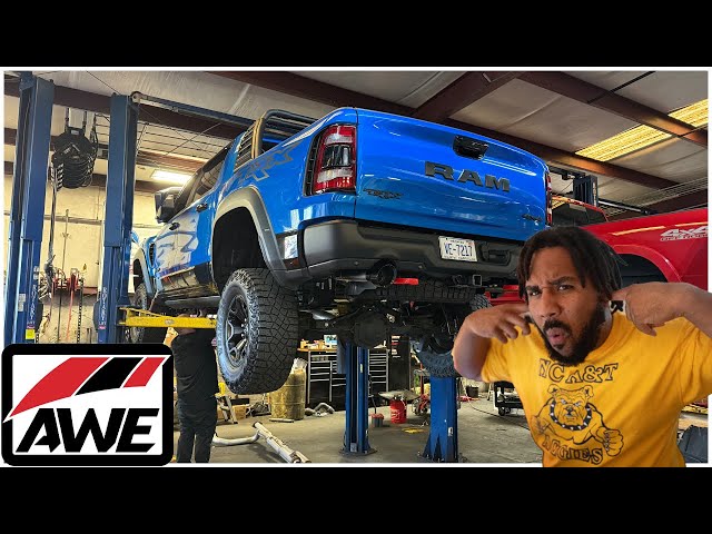 Hellcat Powered Ram TRX gets the AWE ZERO F**KS GIVEN (0FG) Exhaust Kit | NOT FOR KIDS!