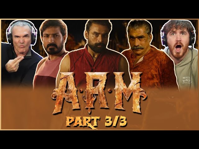 A.R.M MOVIE REACTION 3/3!! | Tovino Thomas | Jithin Lal | Malayalam