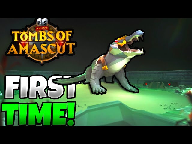 FIRST TIME RAIDER Takes on TOMBS OF AMASCUT in OSRS!