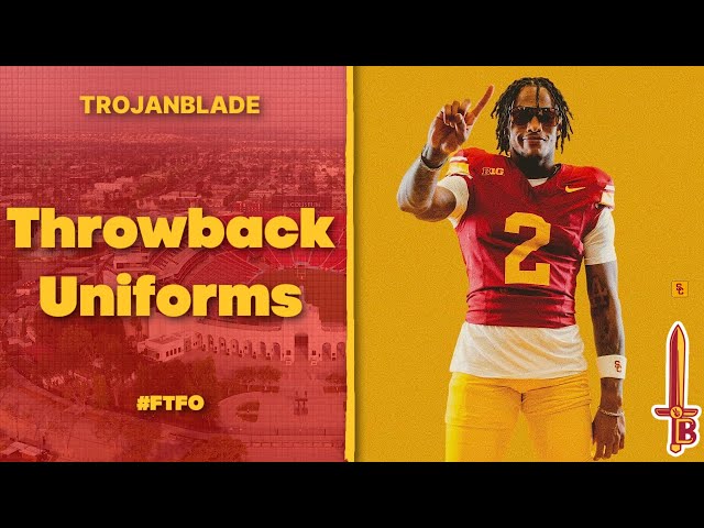 USC Unveils NEW Throwback Uniforms. And They're Awesome | USC Football