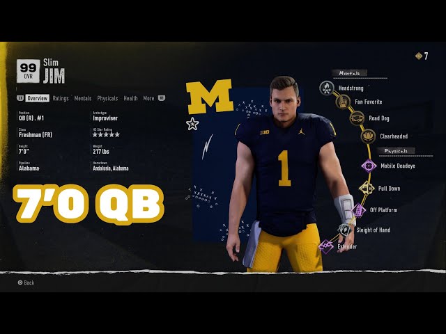 7 FOOT QUARTERBACK TAKING OVER COLLEGE FOOTBALL!