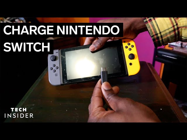 How To Charge Nintendo Switch