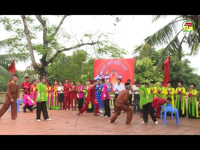 Lưu giữ hồn quê: Làng văn hóa Đình Dù - Xuân Lôi xã Đình Dù, huyện Văn Lâm.