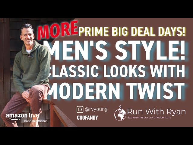 Even MORE Prime Big Deal Days. Men's Style Edition 2.0! #mensfashion