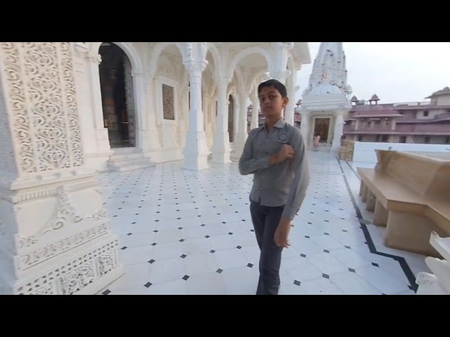 Akshar Mandir Gondal INSTA 360 EVO VR 180 3D VIDEO-2