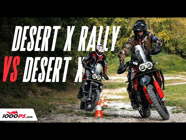 Ducati DesertX vs DesertX Rally Off-Road Comparison 2024!