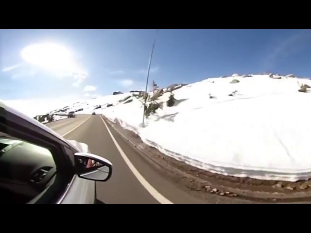 A 360 drive on America's highest continuous road