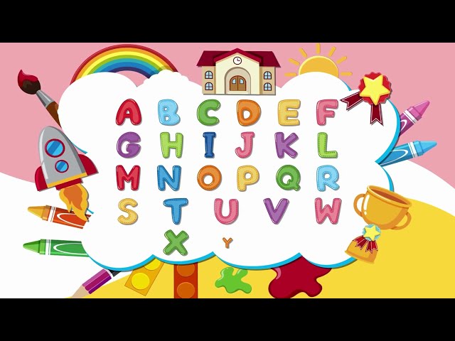 The ABC Song: Learning A to Z - Fun Learning -with Music l Kids Song