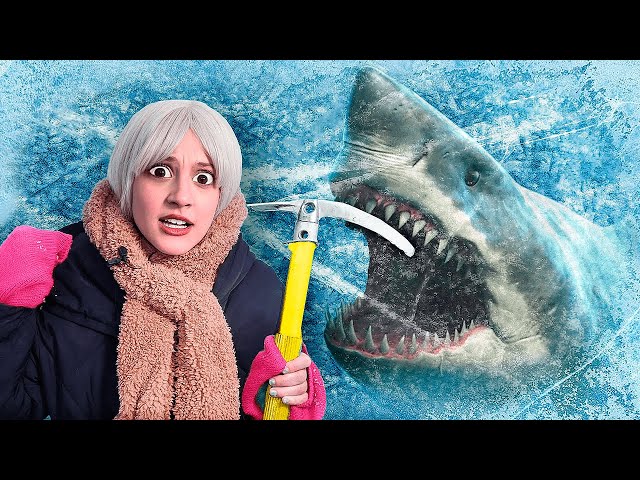 We found this HORROR under the ICE, where the MONSTER sank!