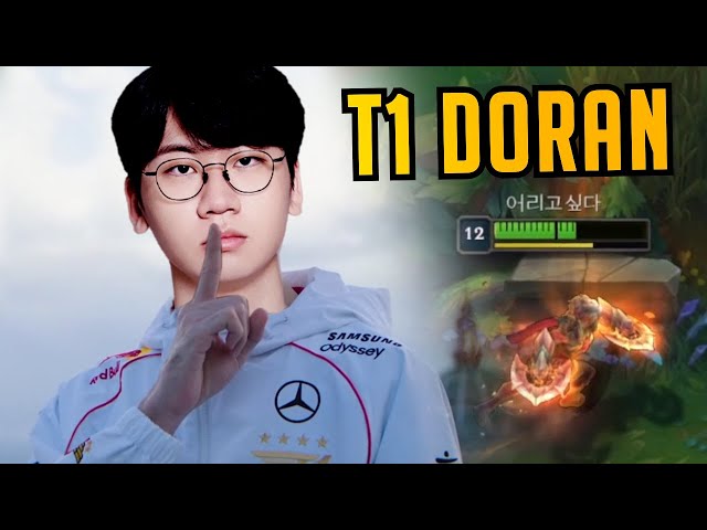 You Can Call me T1 Doran Now - Best of LoL KR SoloQ Q Highlights