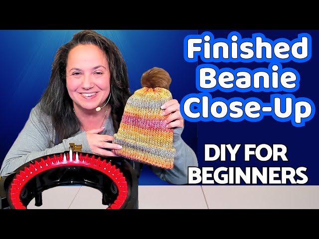 Easy DIY Beanie Hat: Addi / Sentro Knitting Machine Beginners Tutorial