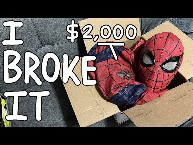 I bought and broke the Spider Man Lotus Suit