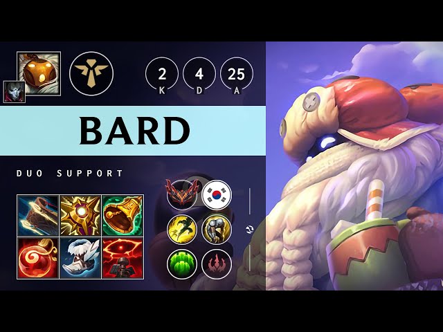 Bard Support vs Blitzcrank: Vision Controller - KR Grandmaster Patch 14.22