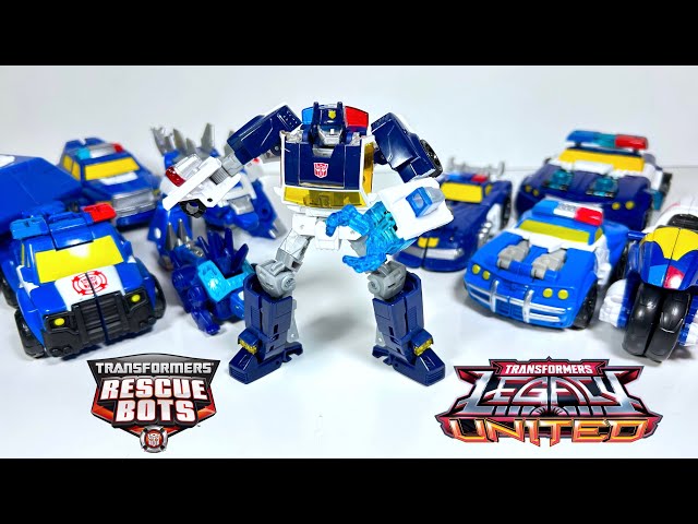 Transformers Rescue Bots Legacy United Chase! With Bloopers!