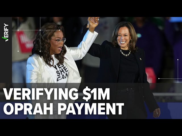 What we can VERIFY about Harris campaign’s payment to Oprah’s production company