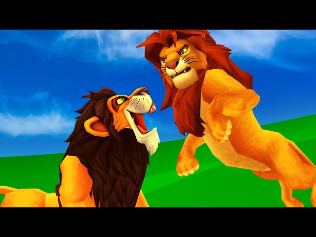 SIMBA vs SCAR | Who Will Rule the Pride Lands?