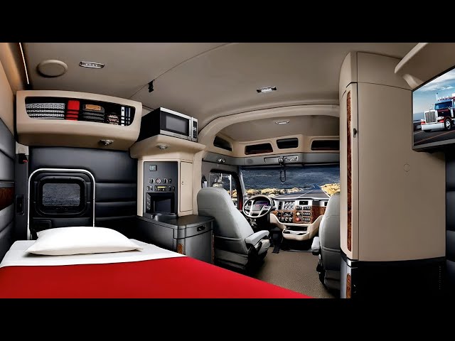 All New 2024 PETERBILT 589 INTERIOR - A hotel room on wheels!