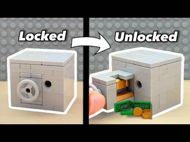 HOW TO BUILD a LEGO Safe That Actually Works! Easy Tutorial