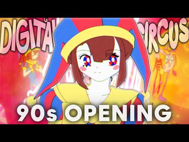 The Amazing Digital Circus if it had an action anime opening @ItsJustFroggy