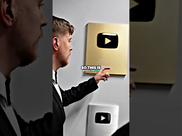 MrBeast Shows Off His Amazing Playbutton Collection! 🤯