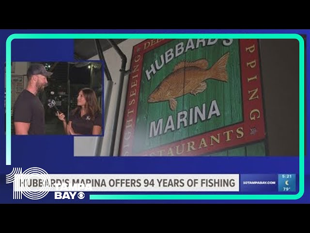 Hubbard's Marina is a prime spot for fishers at Madeira Beach