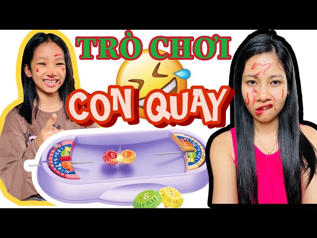 CÙNG SAM VÀ THẢO NGUYÊN CHƠI TRÒ CHƠI CON QUAY SIÊU LẠ VÀ CÁI KẾT❓❓❓ SAM CHANNEL ❤️❤️❤️