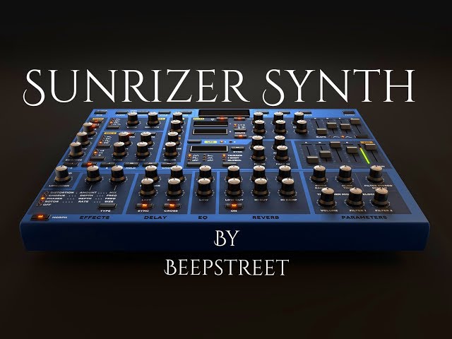 SUNRIZER Synthesizer by BeepStreet - Quick Play Demo for the iPad