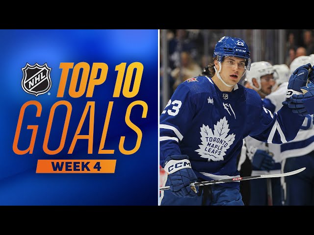 The #1 Play Goes To ... | Must-See Goals from Week 4 | 2023-24 NHL Season