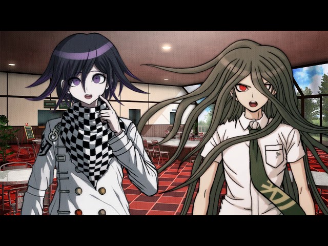 Ouma Gives Izuru a Haircut