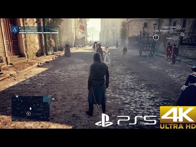 Assassin's Creed Unity Gameplay (PS5 4K HDR)