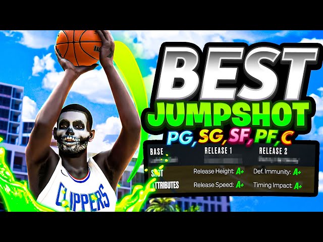 #1 BEST JUMPSHOTS for ALL BUILDS + 3PT RATING 🔥 NBA 2k24 BEST JUMPSHOT SETTINGS & TIPS