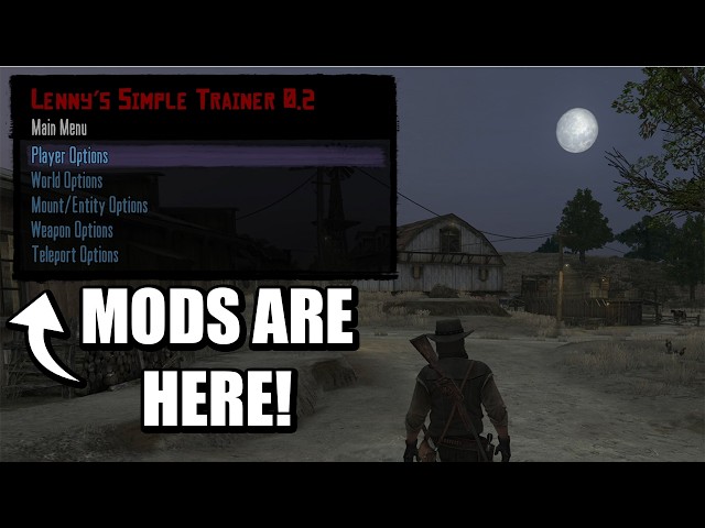 Red Dead Redemption Mods Are Here