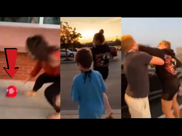 Woman Steals Boys MAGA Hat Assaults Mother