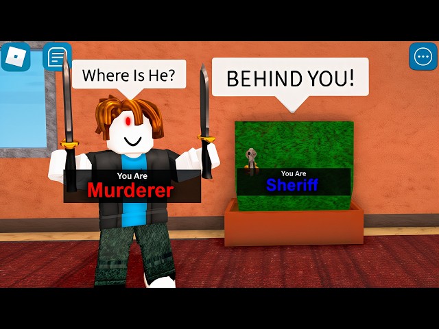 ROBLOX Murder Mystery 2 Funny Moments (BUSH)