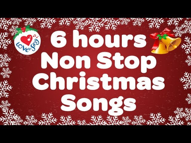 6 hours BEST CHRISTMAS SONGS & Most Popular Christmas Song Playlist