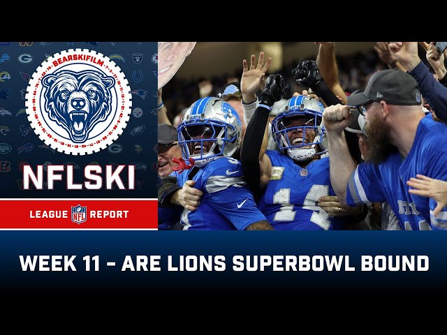 Are Detroit Lions NFC Superbowl Favorites? - Week 11 NFL Discussion - NFL SKI