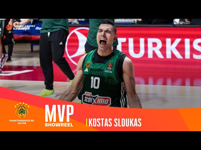 Kostas SLOUKAS | MVP SHOWREEL | PLAYOFFS GAME 4 | 2023-24 Turkish Airlines EuroLeague