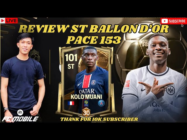 REVIEW ST KOLO MUANI BALLON D'OR !!  EA SPORTS FC MOBILE 25