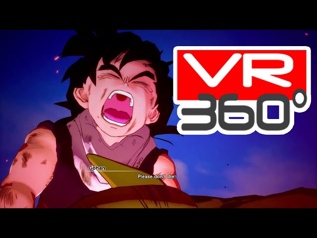 🔥 DRAGON BALL Z SAGA by Raditz VR 360 ⏩ 👀 goku vs raditz full fight🔥