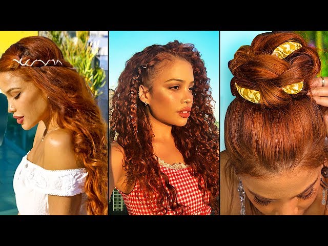 6 EASY "ON-THE-GO" VACATION HAIRSTYLES!