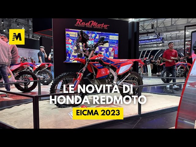 Honda RedMoto Rally e Enduro 2024 protagoniste a EICMA [ENGLISH SUB]