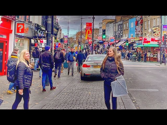 London Camden High Street Walk | Midweek London Walk 2021 [4k HDR]