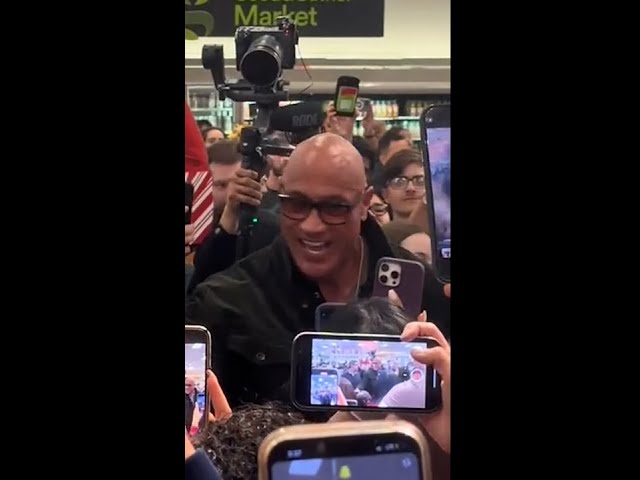 The Rock has a casual stroll through Target