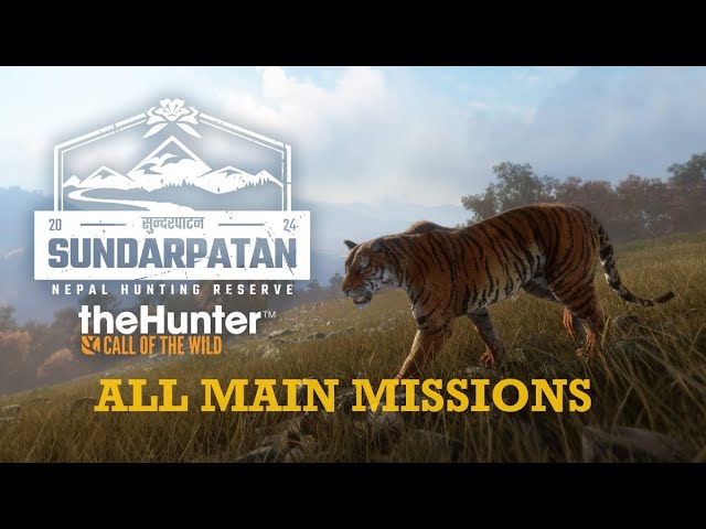 Sunderpatan Hunting Reserve (All Main Missions) | TheHunter: Call of the Wild | #gaming #gameplay