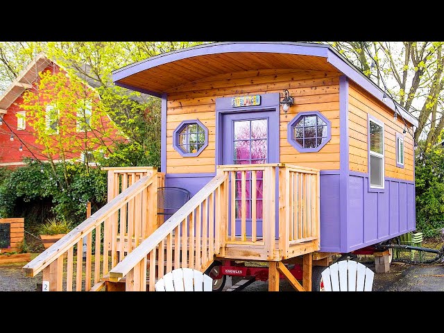 Stunning Beautiful The The Gypsy Wagon Tiny House | Viet Anh Design Home