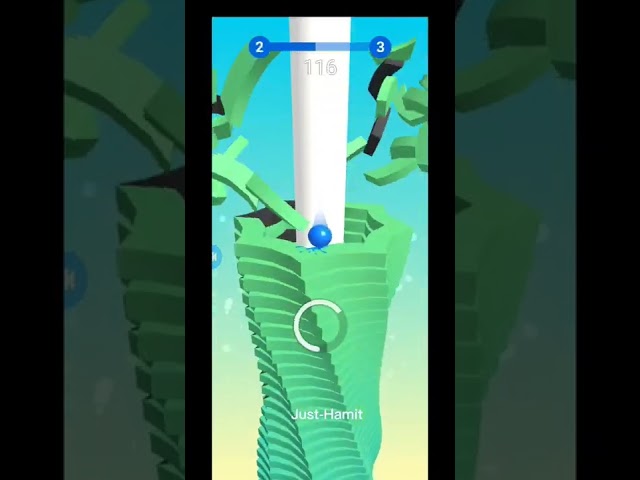 Stack Ball Gameplay - 2 Level