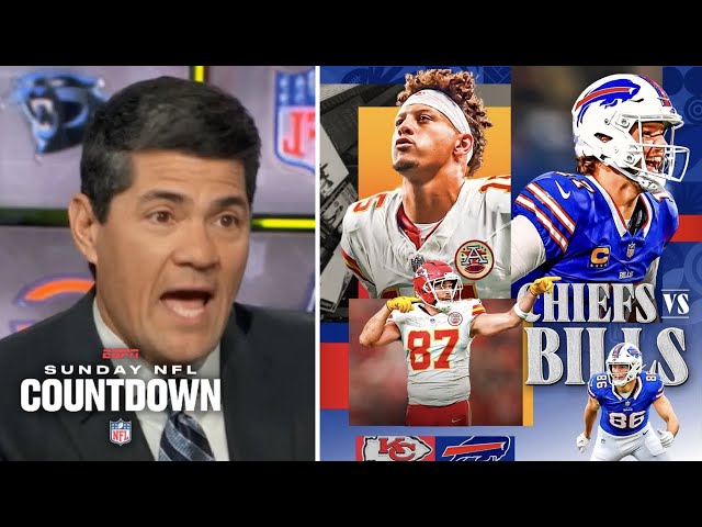 NFL Countdown | "Patrick Mahomes continues to control AFC" - Tedy Bruschi: Chiefs will beat Bills