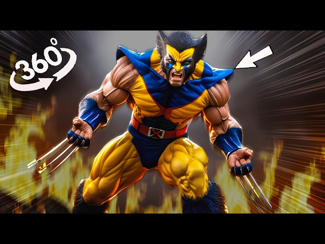 360º Wolverine in Rage: Attack on the Airport! What Happened?