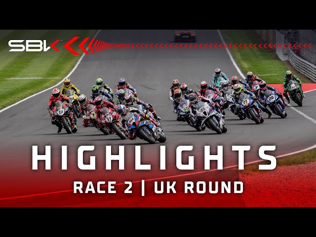 FULL HIGHLIGHTS: Race 2 at Donington Park 🎩  |  2024 #UKWorldSBK 🇬🇧